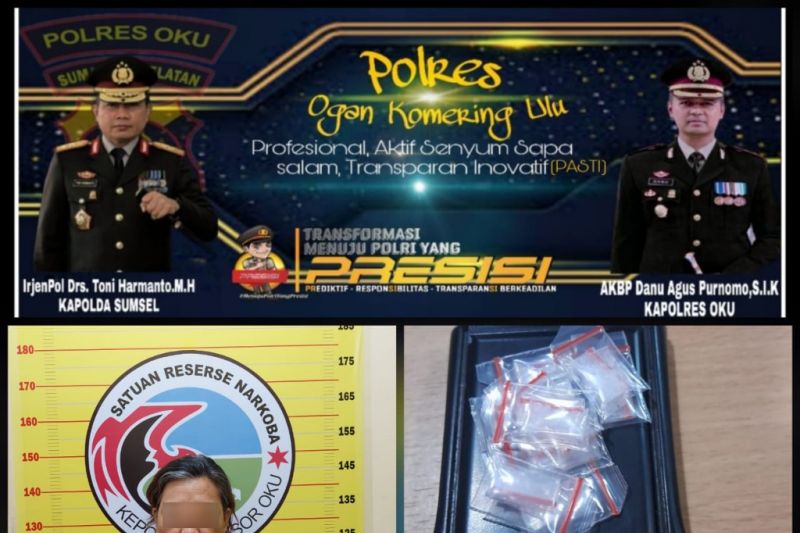 Polisi tangkap oknum ASN pengedar narkoba di OKU
