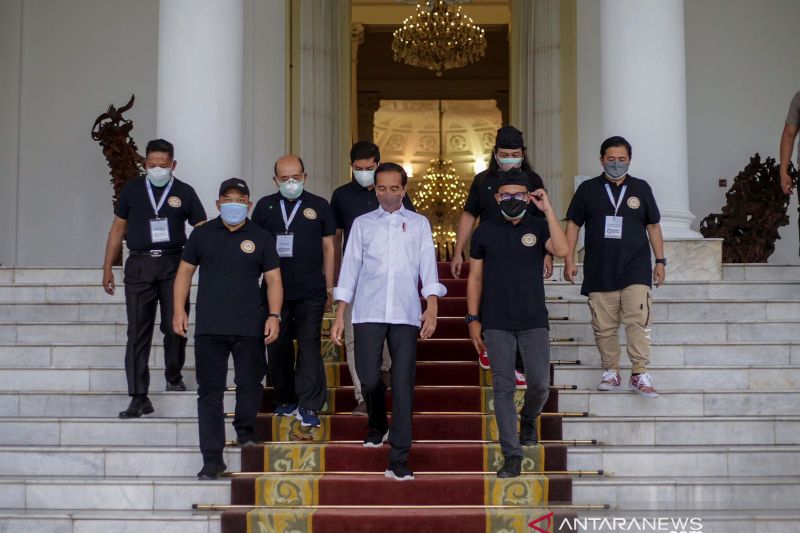 Wali Kota Bogor laporkan hasil kongres JKPI ke Presiden