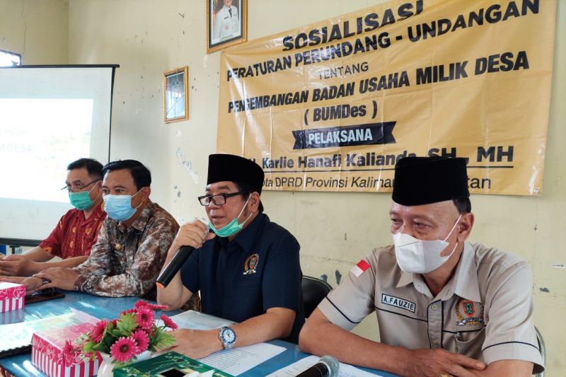 Anggota DPRD Kalsel Karlie yakin BUMDes mampu ungkit kemandirian desa