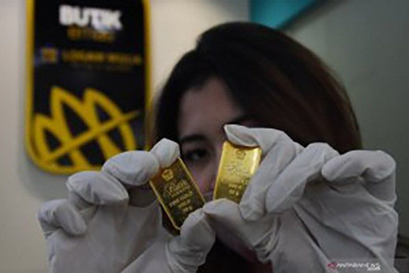 Harga emas bersiap untuk penurunan mingguan ke-4, investor fokus inflasi AS