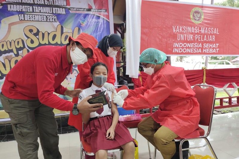 103,6 juta warga Indonesia sudah terima dosis kedua vaksin COVID-19