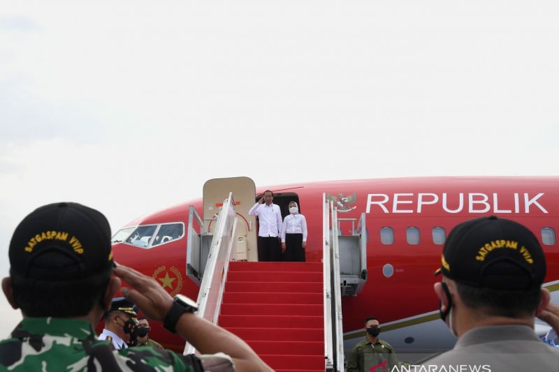 Presiden Jokowi lakukan kunjungan kerja ke Jawa Tengah