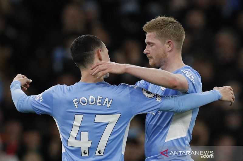 Manchester City berondong Leeds 7 gol tanpa balas