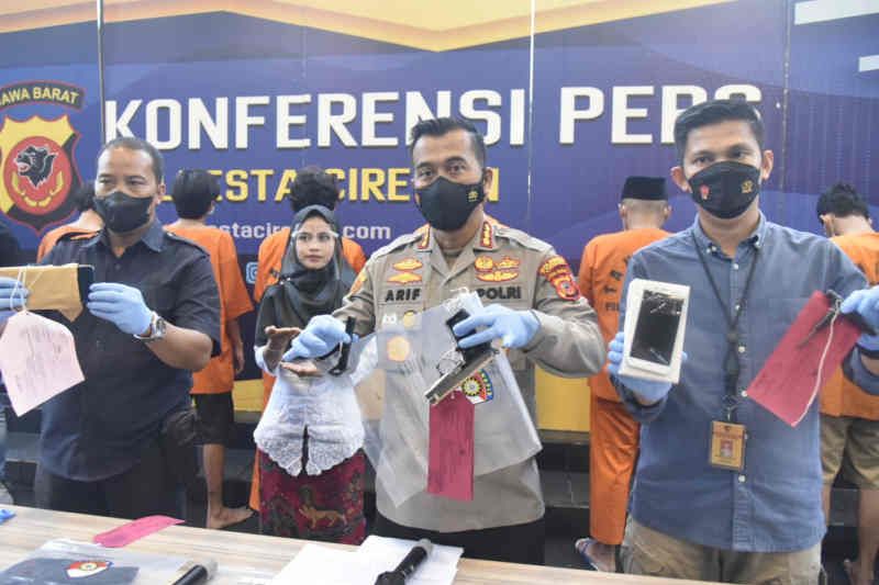 5 Kasus tindak pidana kejahatan jalanan diungkap Polresta Cirebon