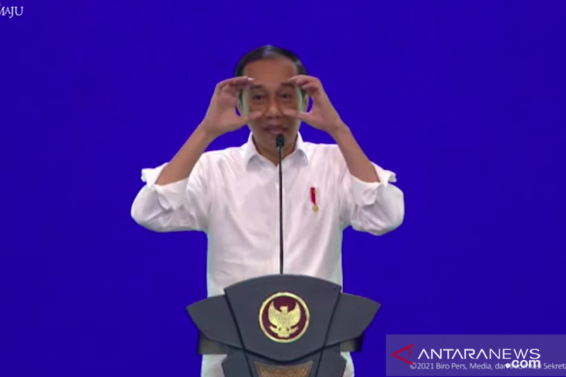 Presiden Jokowi apresiasi Menteri BUMN atas gagasan Merah Putih Fund