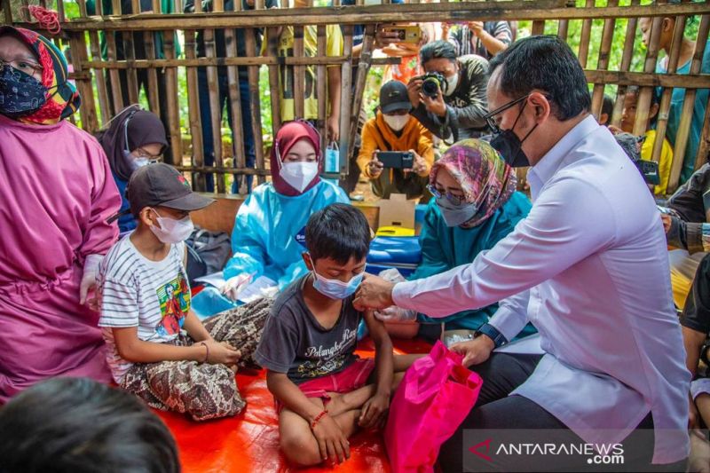 Pemkot Bogor gerakkan Dinsos vaksinasi anak 6 hingga 11 tahun putus sekolah