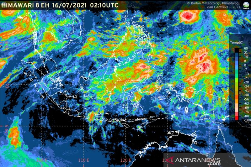 BMKG perkirakan sebagian kota besar di Indonesia hujan ringan