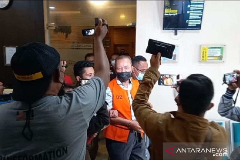 Sekretaris dan Bendahara DPRD Kabupaten Sukabumi ditahan di Lapas karena kasus korupsi