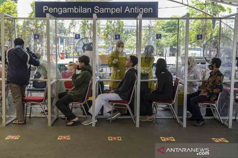 Harga rapid test antigen di stasiun