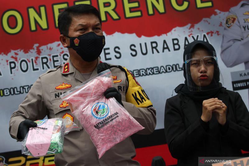 Kasus Peredaran Narkoba Di Surabaya Antara News