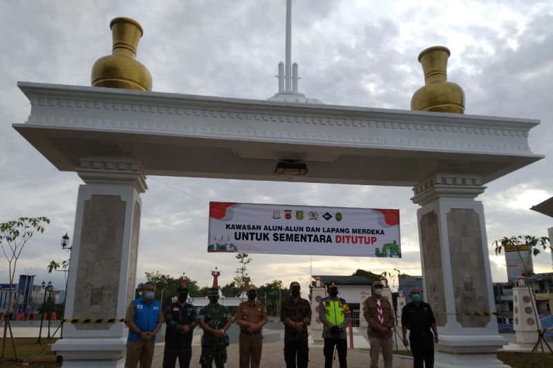 Ruang publik Sukabumi ditutup saat pergantian tahun