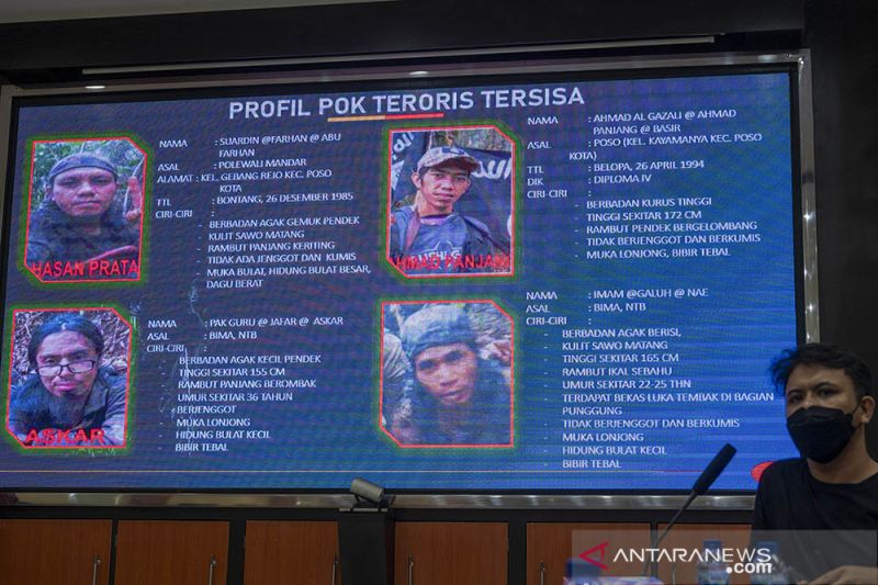 Sisa DPO Teroris Poso akan terus Diburu