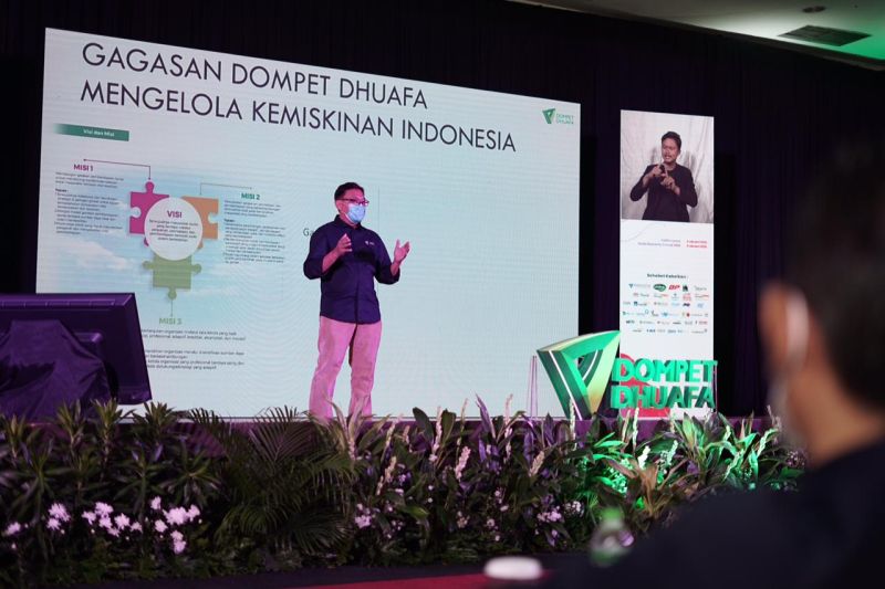 Tutup tahun 2021, Dompet Dhuafa bukukan rasio penyaluran sebesar 83.75 persen