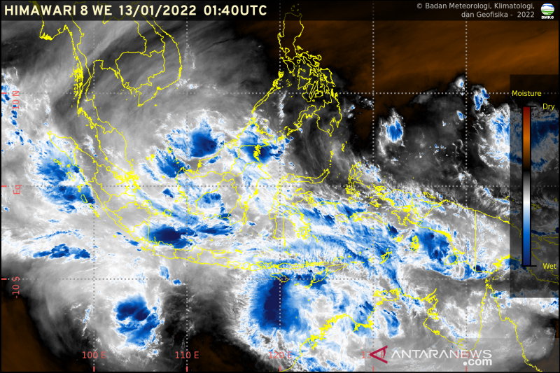 BMKG Prakirakan Hujan Guyur Sebagian Wilayah Indonesia - ANTARA News