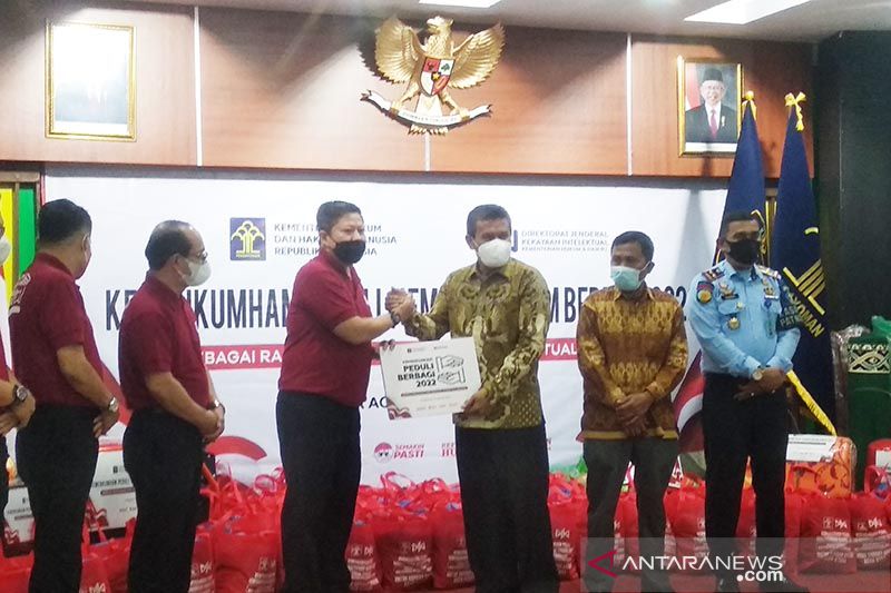 Kemenkumham RI bantu korban banjir di Aceh Utara senilai Rp100 juta