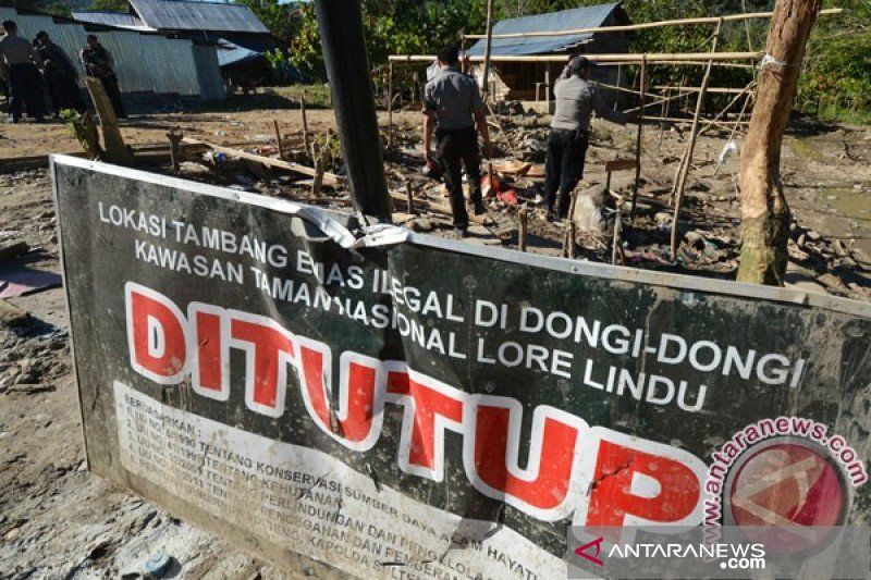 Gubernur Sulteng minta Polda tertibkan tambang emas tanpa izin
