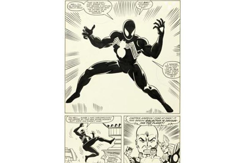 Selembar halaman komik Spider-Man laku terjual Rp48 miliar