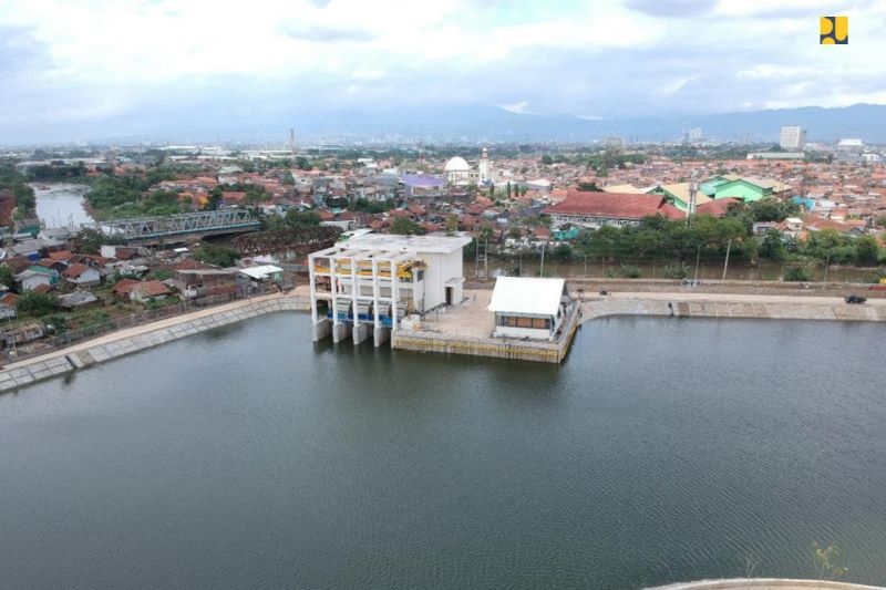 Kementerian PUPR selesaikan Kolam Retensi Andir untuk pengendalian banjir Bandung