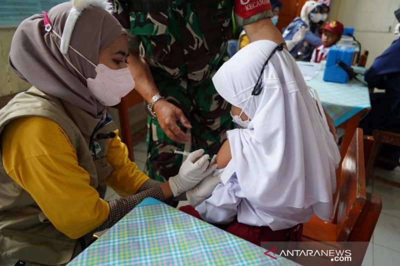 Vaksinasi COVID-19 anak di Garut hampir tuntas 200 ribu orang