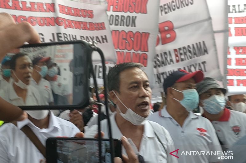 Anggota KSP-SB Bogor sampaikan 4 tuntutan pencairan simpanan