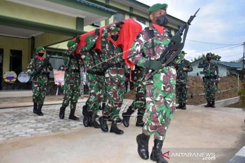 Pelepasan Jenazah Prajurit TNI Korban KKB