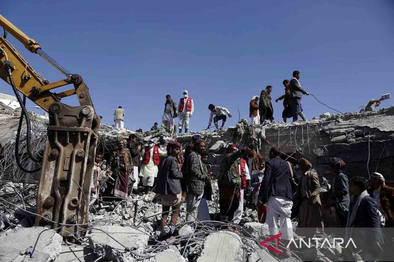 20 orang tewas dalam serangan udara koalisi Arab di Ad Dali, Yaman