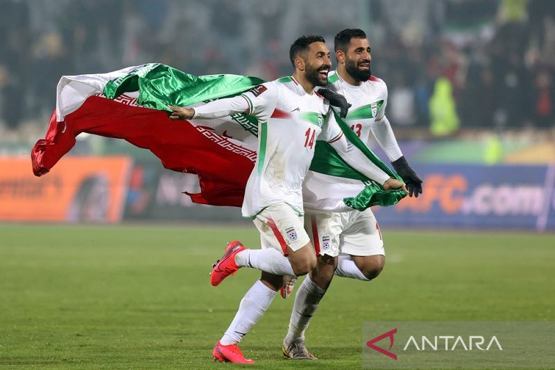 Iran jadi wakil Asia pertama yang lolos ke Piala Dunia 2022 di Qatar