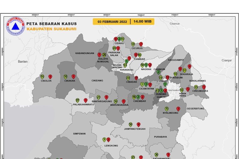 Lebih dari seratus warga Kabupaten Sukabumi positif COVID-19 diisolasi