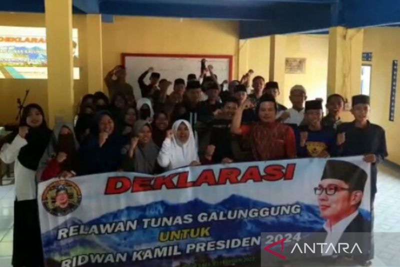 Pegiat ekonomi Tasikmalaya deklarasi dukung Ridwan Kamil jadi Presiden RI