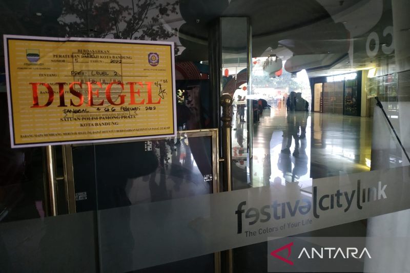 Mal Festival Citylink disegel akibat kerumunan saat imlek