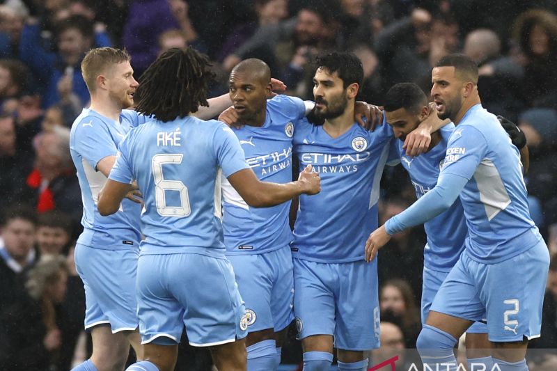 Manchester City hancurkan Fulham 4-1