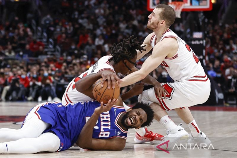 Joel Embiid Bawa Sixers Keluar Dari Tren Negatif Dan Bekuk Bulls ...