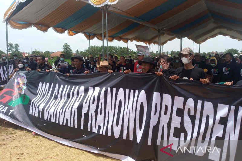 Petani Indramayu deklarasi dukung Ganjar Pranowo teruskan perjuangan Jokowi