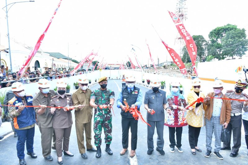 Gubernur Ridwan Kamil resmikan Underpass Sriwijaya Cimahi