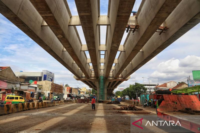 Pembangunan jembatan layang Kopo ditargetkan selesai April