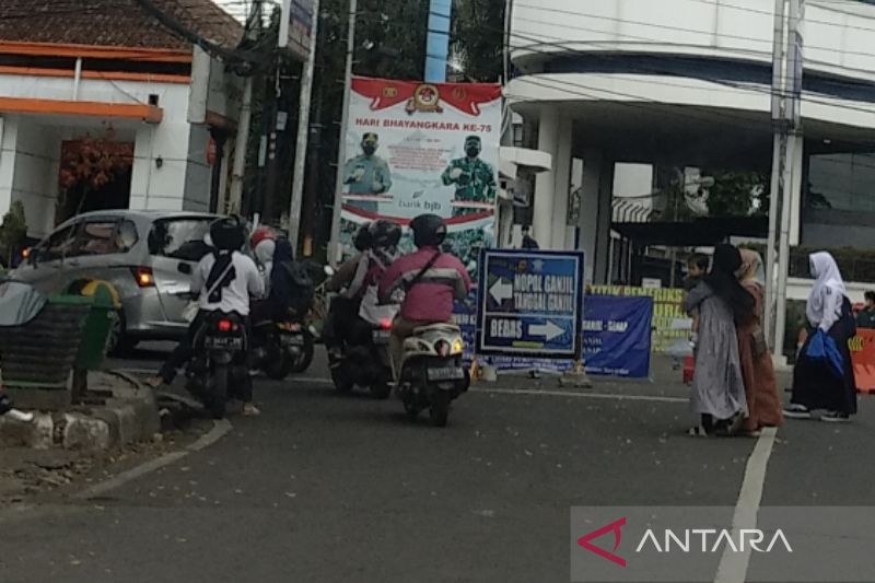 Polres Garut mulai berlakukan ganjil genap saat libur panjang