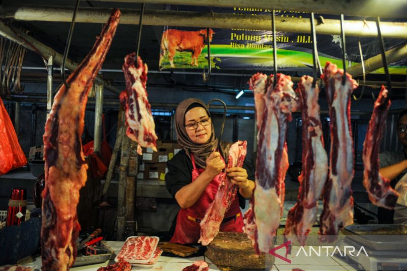 Kenaikan harga daging di Bandung