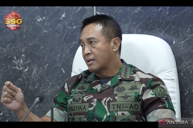 Panglima TNI Jenderal Andika Perkasa terkena COVID-19 tanpa gejala