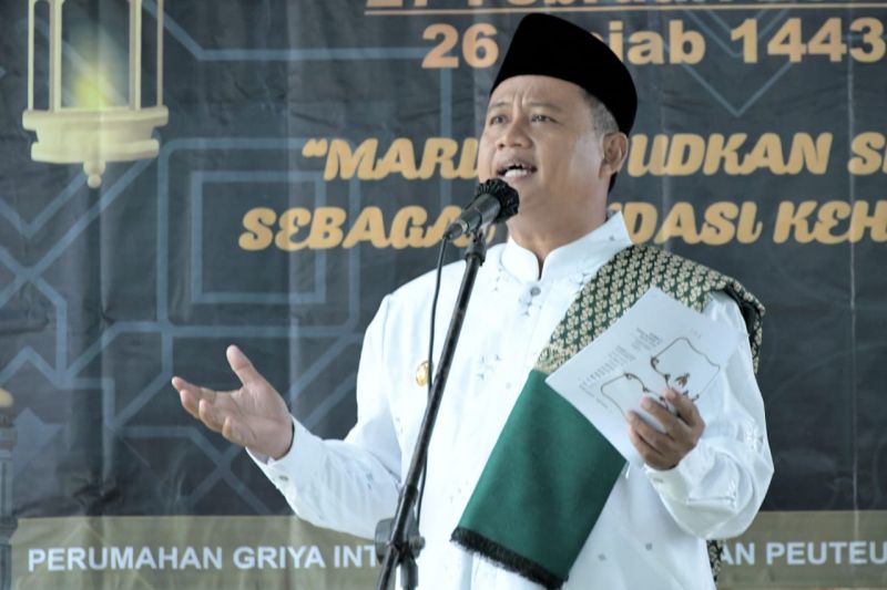 Wagub Jabar gelorakan spirit Pancasila dalam peringati Isra Miraj