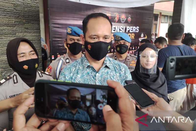 Polres Bogor tangkap 12 pelajar terlibat tawuran