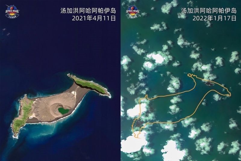 Volcanic eruption in Tonga will have little impact on cooling Earth’s temperature