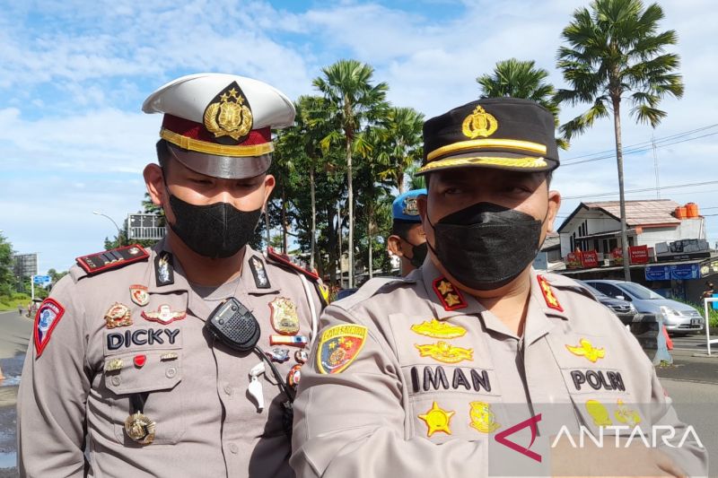 Polres Bogor: 185 personel kawal ganjil-genap di Kawasan Puncak