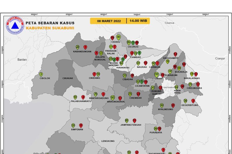 Status PPKM Kabupaten Sukabumi masuk level 2