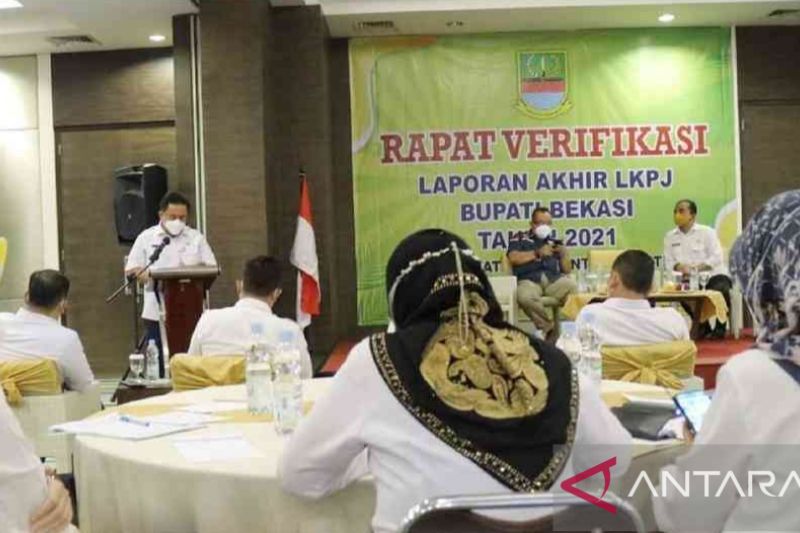 Pemkab Bekasi percepat Laporan Keterangan Pertanggungjawaban Bupati 2021