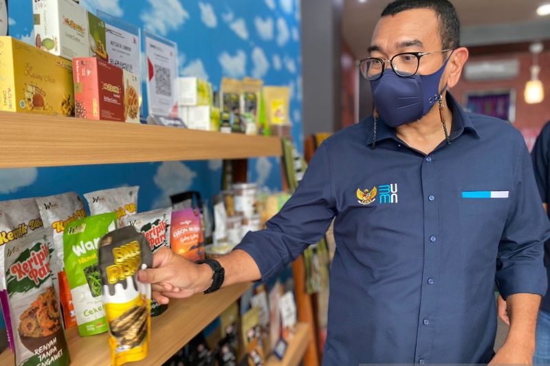 Erick Thohir dorong 685 UMKM Mataram manfaatkan pasar digital