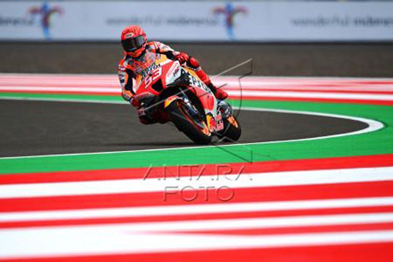 Latihan bebas 1 MotoGP Mandalika