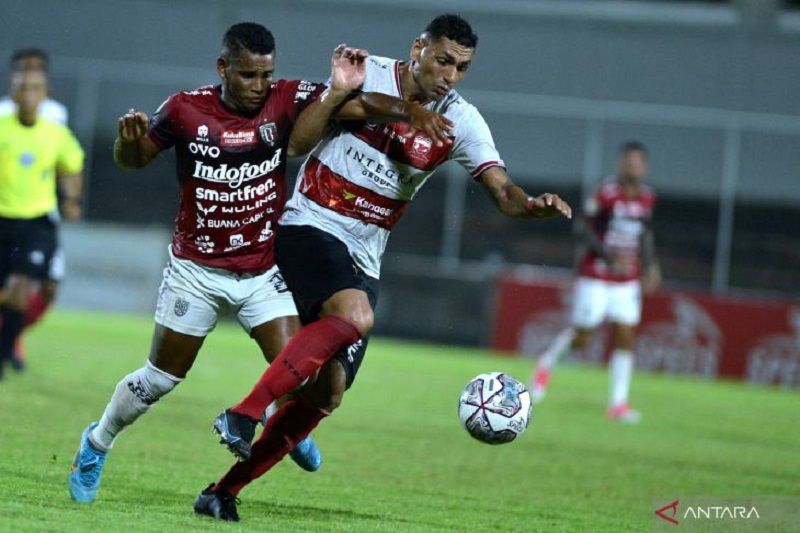 Liga 1: Bali United kalahkan MU dengan skor 2-0