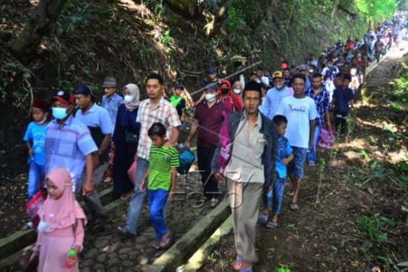 Tradisi Sewu Sempol Jelang Bulan Ramadhan Di Kudus