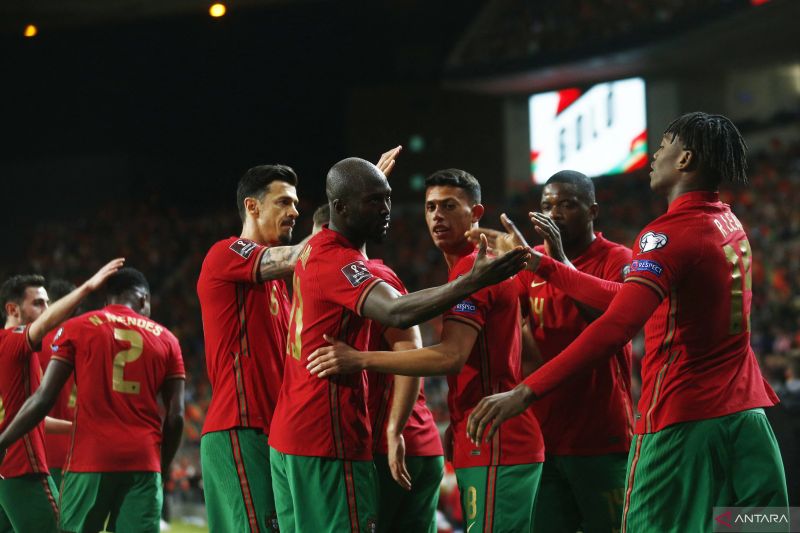 Portugal bekuk Turki 3-1 dalam play-off Kualifikasi Piala Dunia 2022