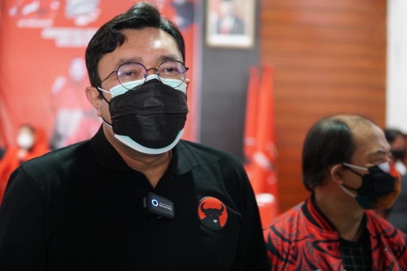 Ono Surono berterima kasih terkait elektabilitas PDIP versi survei IPO